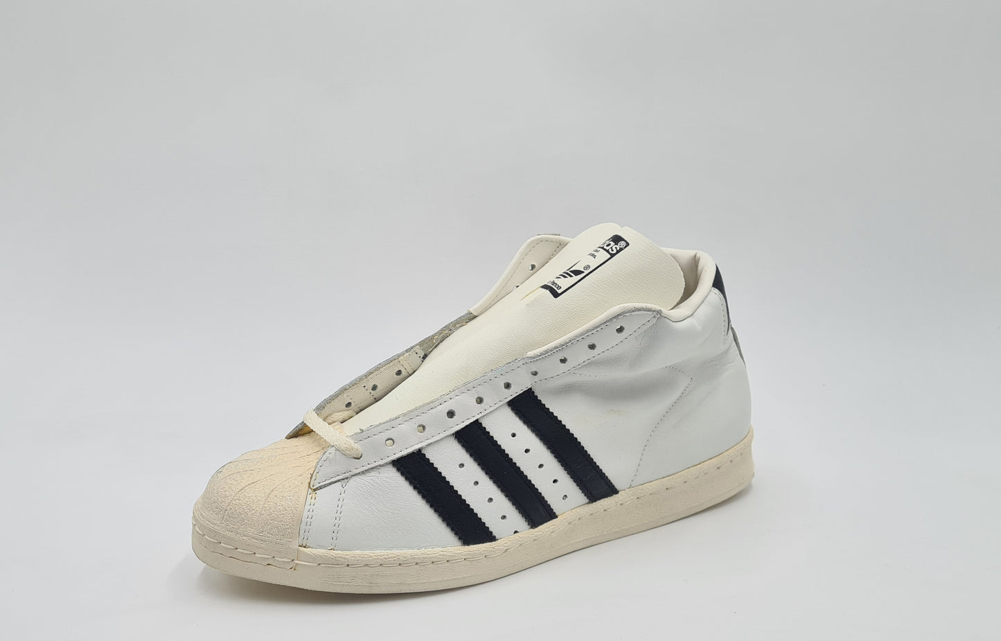 *NEU* Vintage 1970er Adidas Promodel Made in France UK 10.5 / EUR 45 1/3