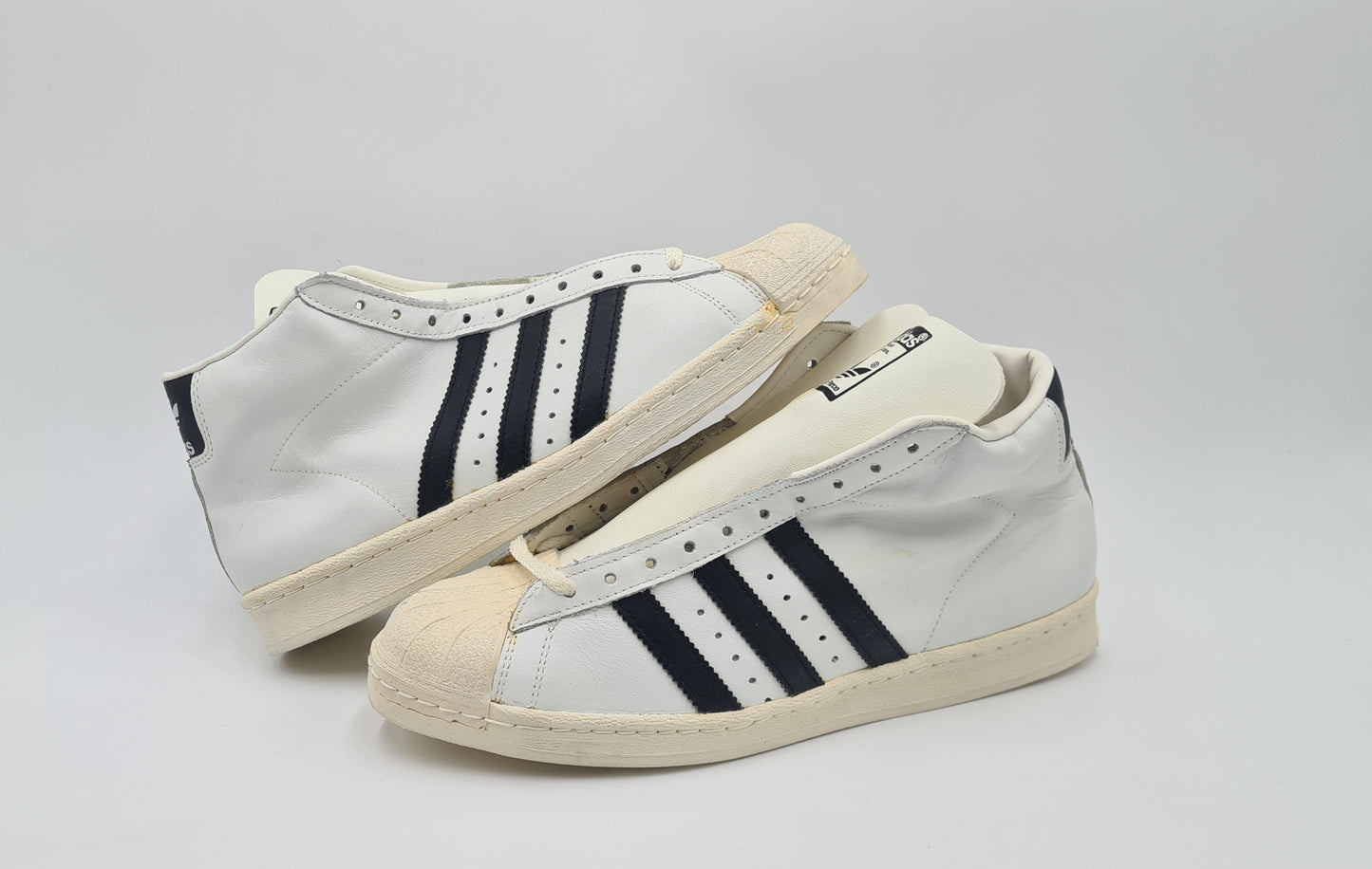 *NEU* Vintage 1970er Adidas Promodel Made in France UK 10.5 / EUR 45 1/3