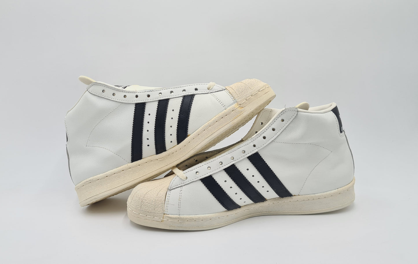 *NEU* Vintage 1970er Adidas Promodel Made in France UK 10.5 / EUR 45 1/3