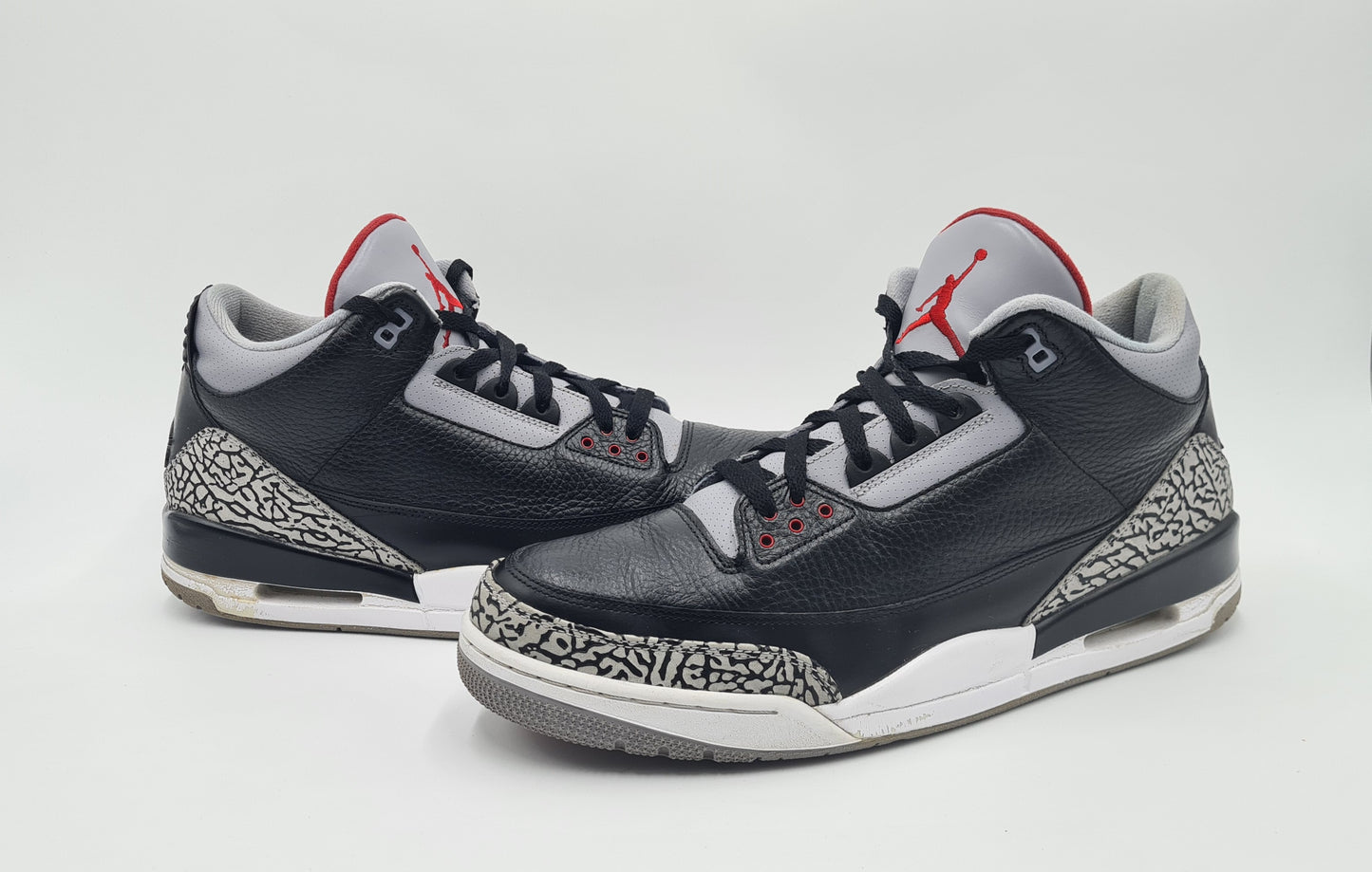 2011 Nike Air Jordan 3 III Retro Black Cement Gr. UK 14 / EUR 49,5
