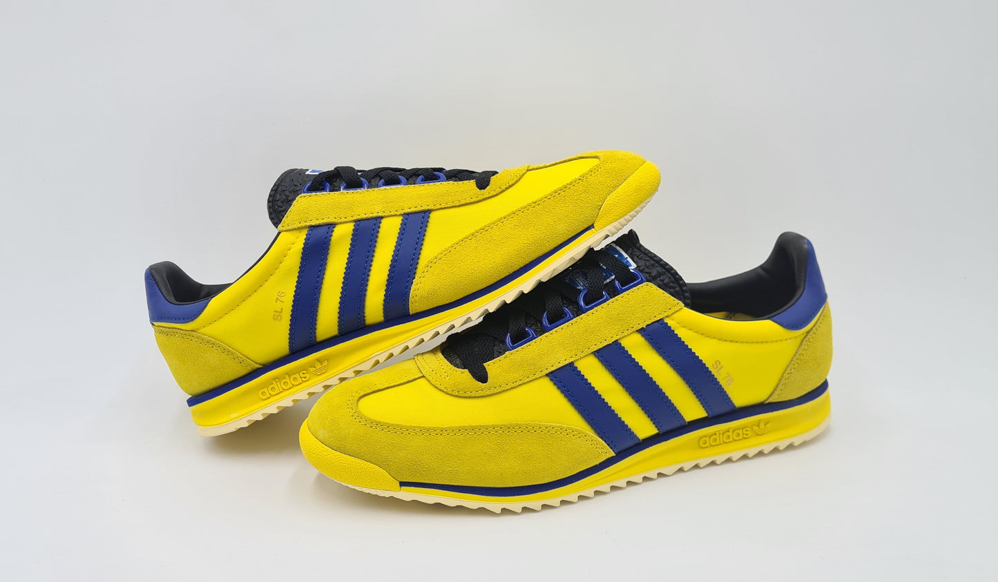 *WIE NEU* 2020 Adidas SL 76 Yellow Size? Exclusive Gr. UK 9 / EUR 43 1/3