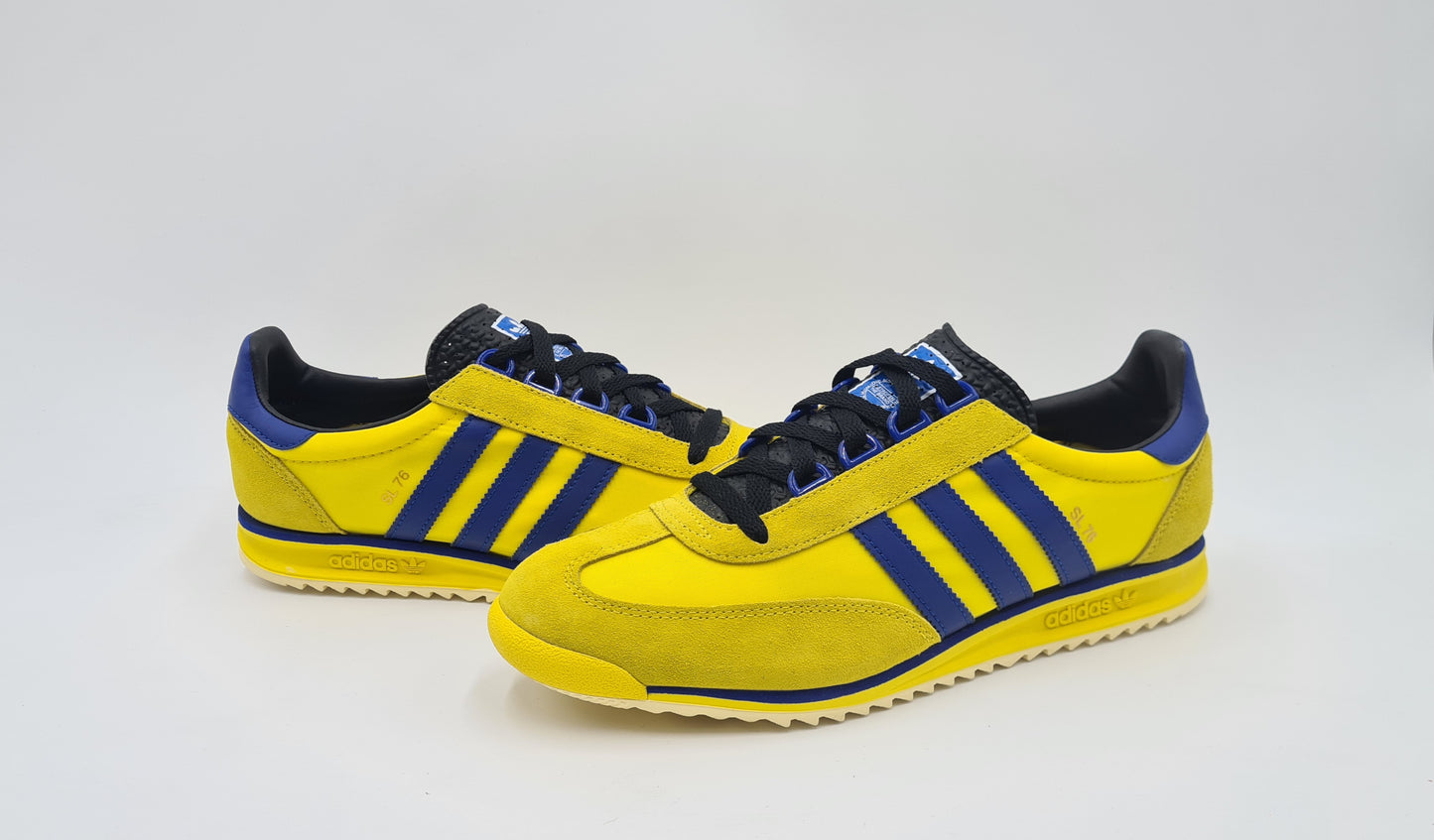 *WIE NEU* 2020 Adidas SL 76 Yellow Size? Exclusive Gr. UK 9 / EUR 43 1/3