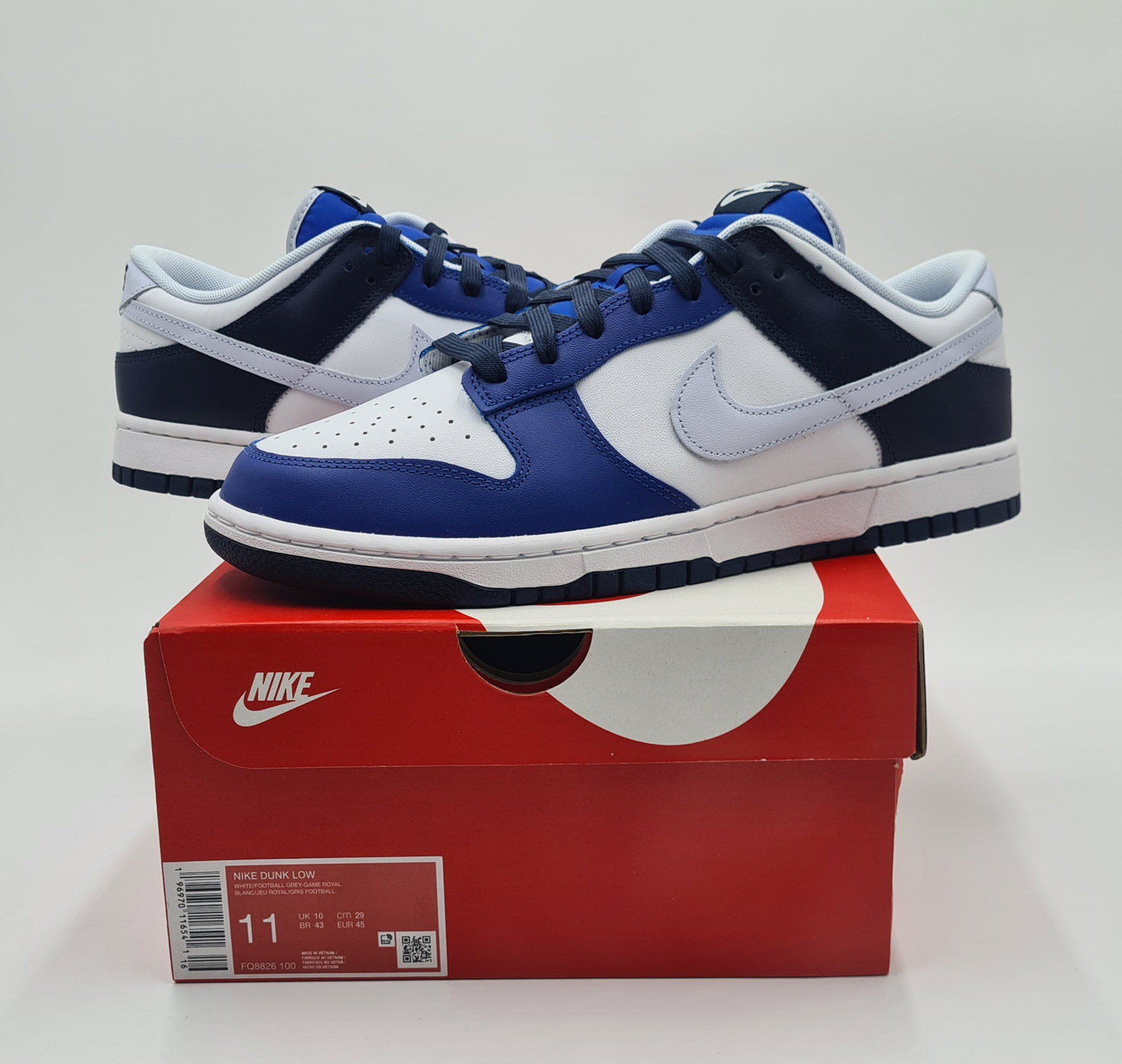*NEU* 2023 Nike Dunk Low 'Game Royal Navy' Gr. UK 10 / EUR 45