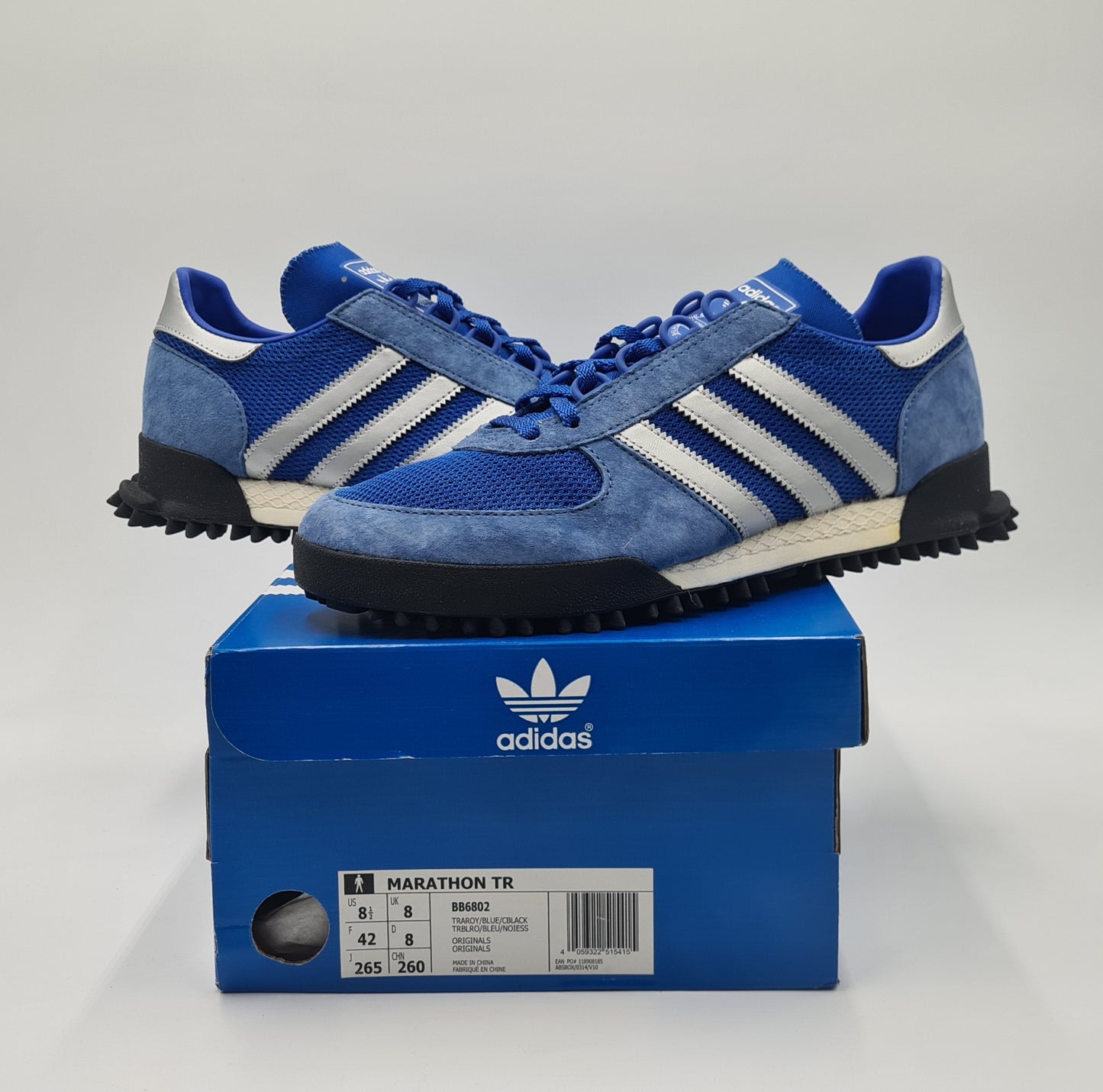 *NEW* 2017 Adidas Marathon TR Blue UK 8 / EUR 42