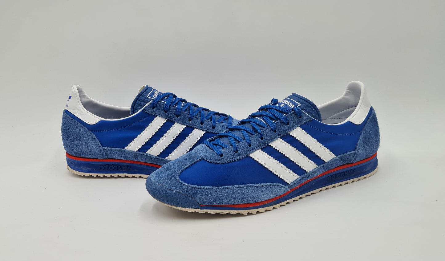 *TOP* 2019 Adidas SL 72 Retro Blau Gr. UK 10 / EUR 44 2/3