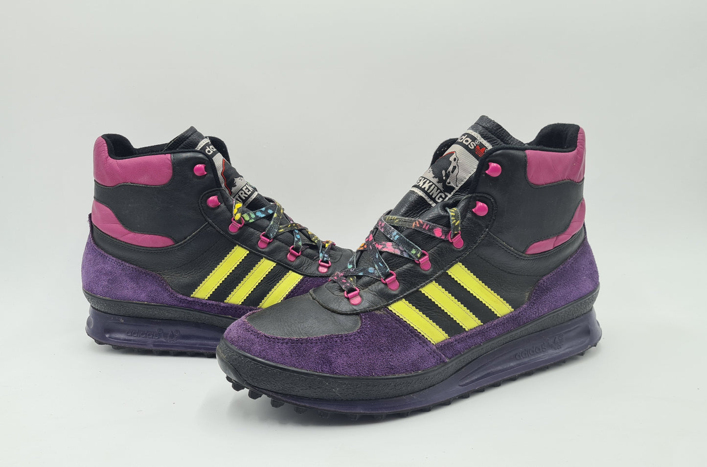 *TOP* Vintage 1980er Adidas Trekking Boots UK 11,5 / EUR 46 2/3