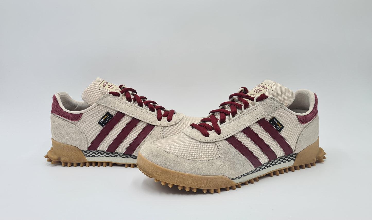 *TOP* 2023 Adidas Marathon TR Cordura Beige / Rot UK 9,5 / EUR 44