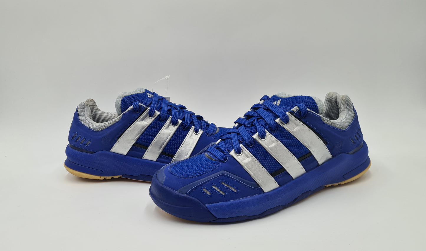 *NEW* 2006 Adidas Court Magnetic Blue Indoor UK 9.5 / EUR 44