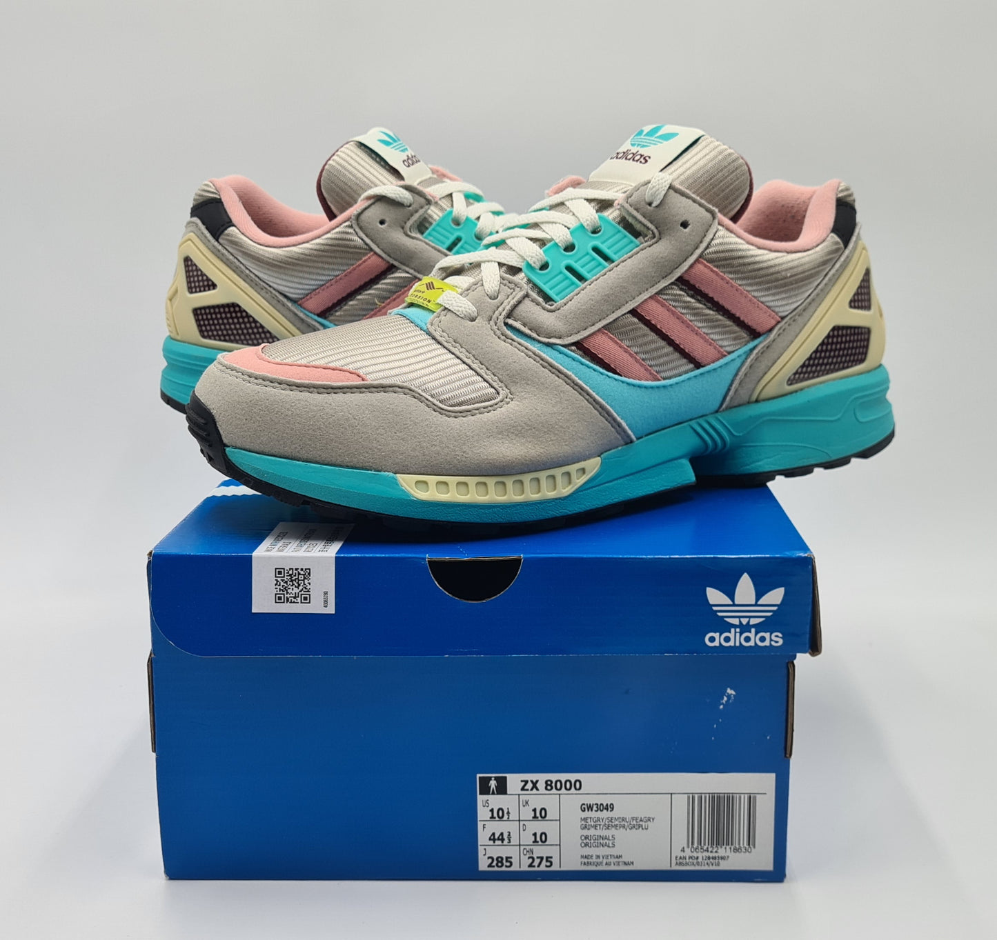 *VGC* 2022 Adidas ZX 8000 'Mexico' size. UK 10 / EUR 44 2/3