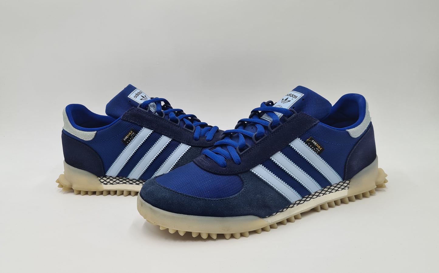 *Guter Zustand* 2022 Adidas Marathon TR Cordura Dunkelblau UK 12 / EUR 47 1/3