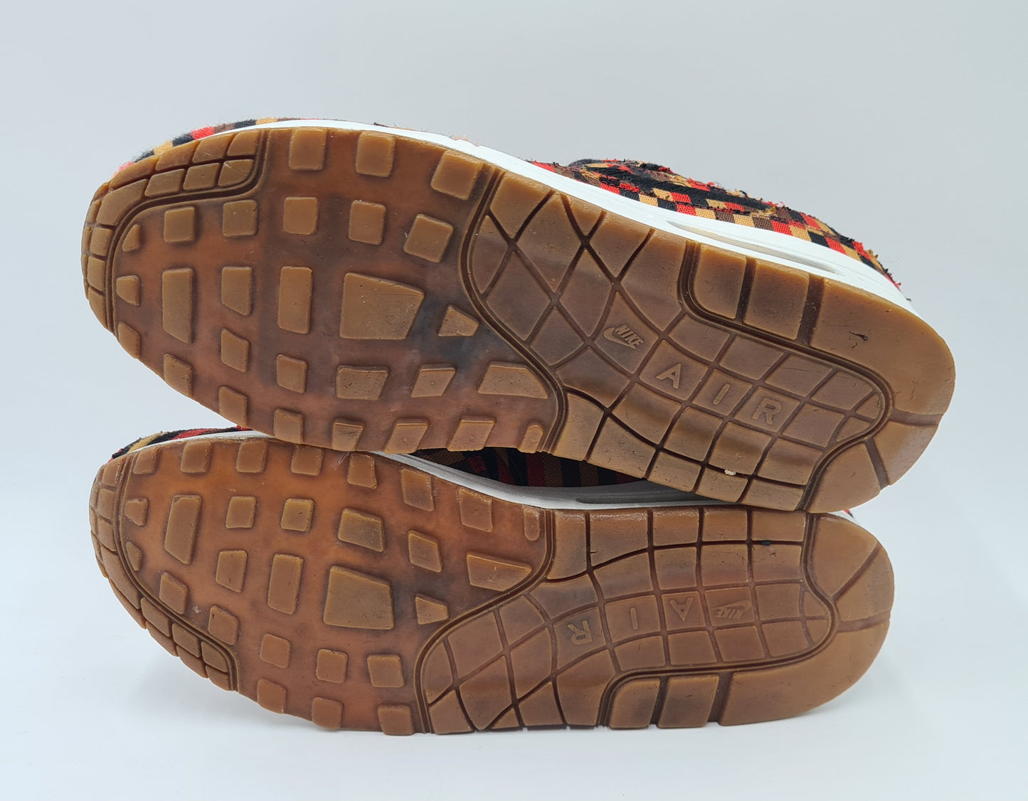2013 Nike Air Max 1 Woven 'London Underground' Gr. UK 9 / EUR 44