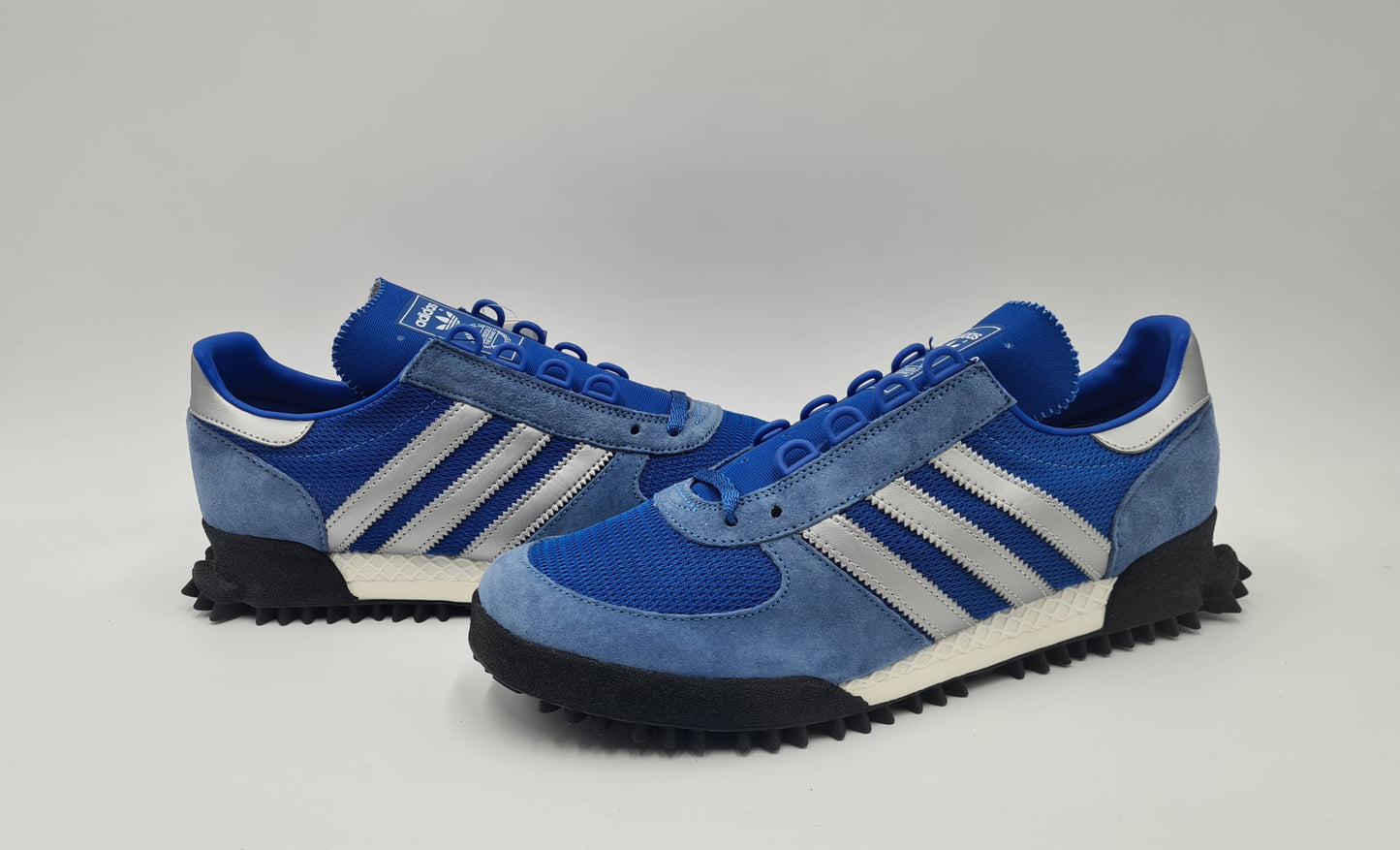 *NEU* 2017 Adidas Marathon TR Blau UK 9,5 / EUR 44
