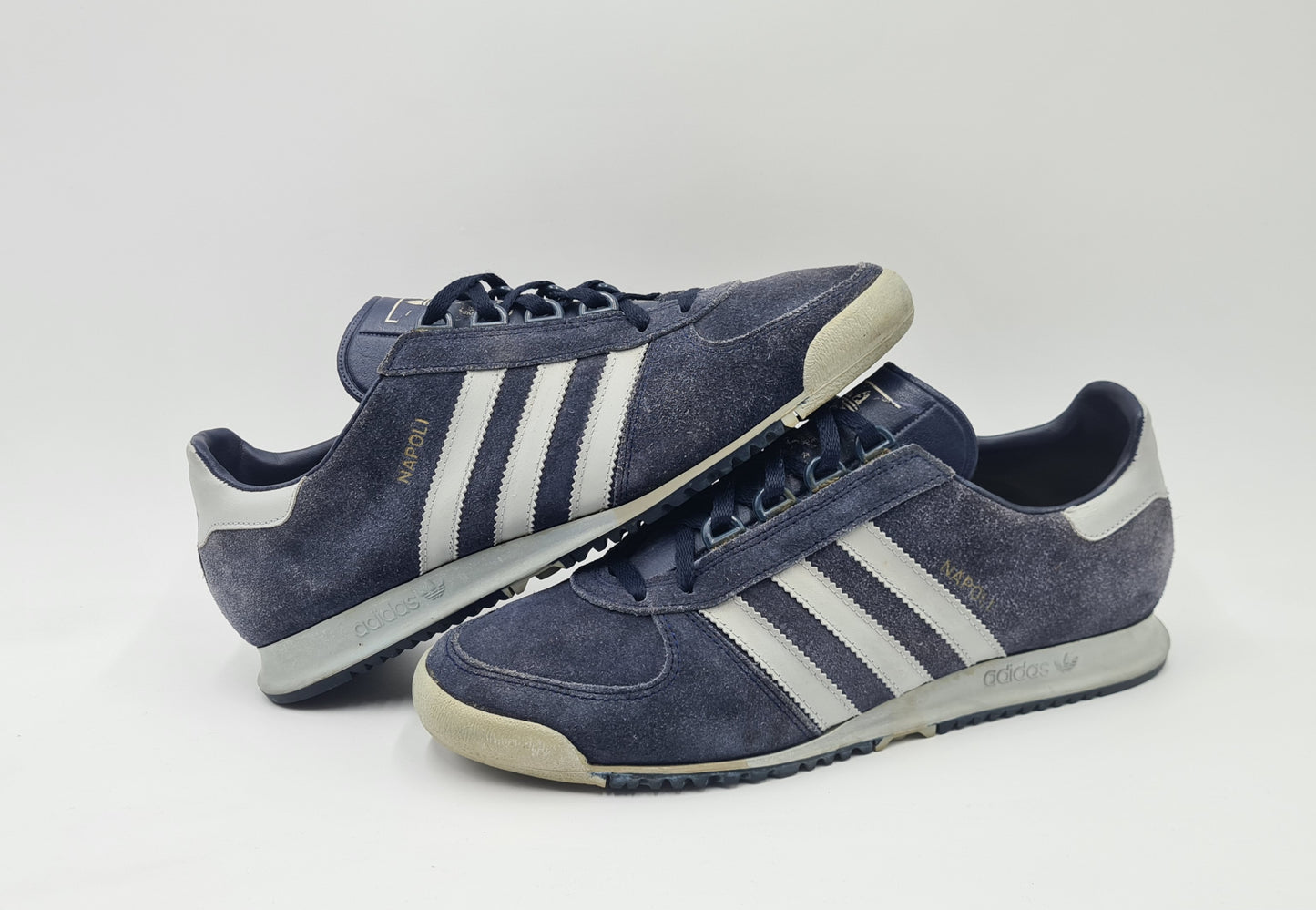 *Good condition* Vintage 1980s Adidas Napoli West Germany UK 9 / EUR 43 1/3