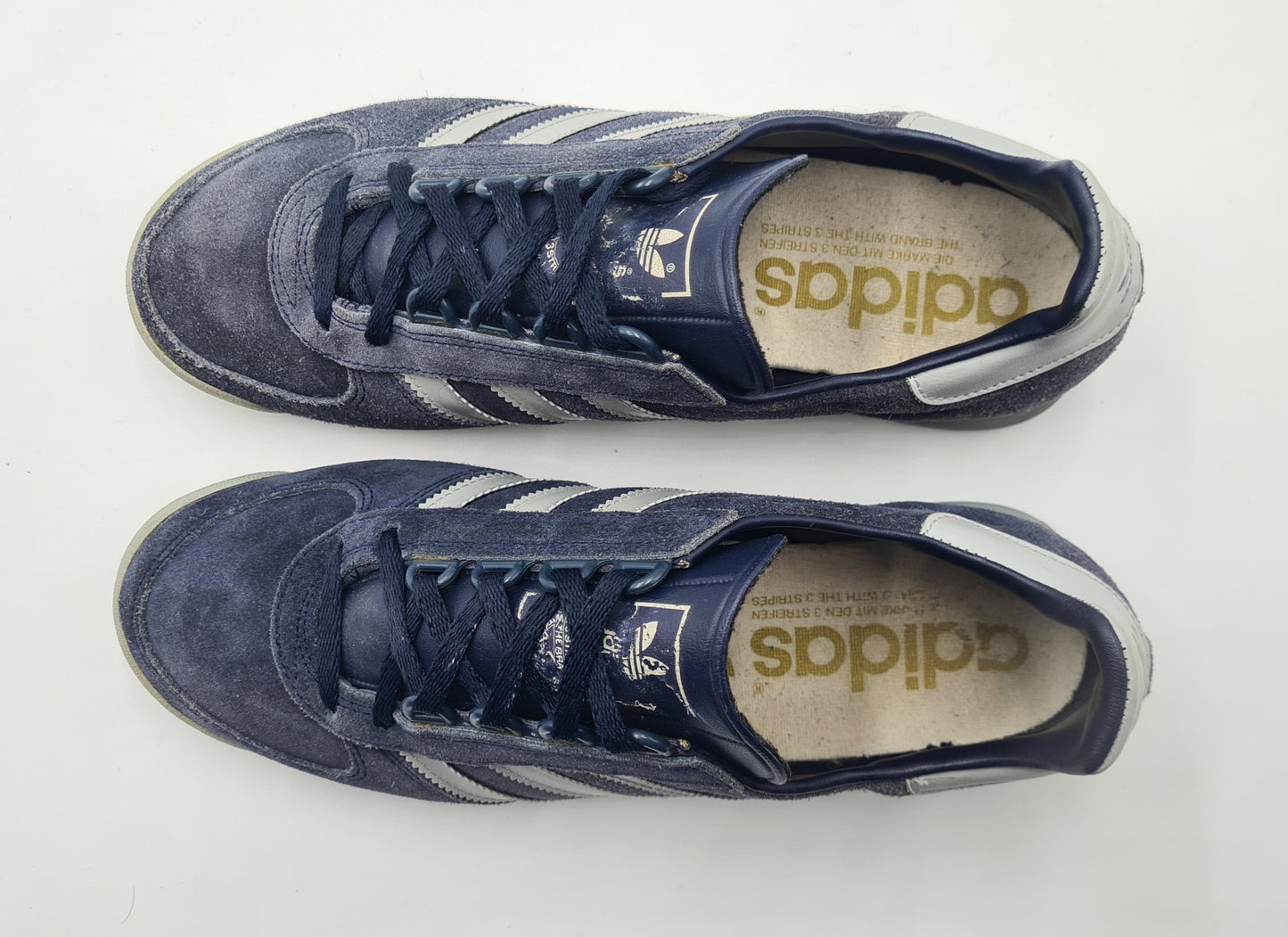 *Good condition* Vintage 1980s Adidas Napoli West Germany UK 9 / EUR 43 1/3