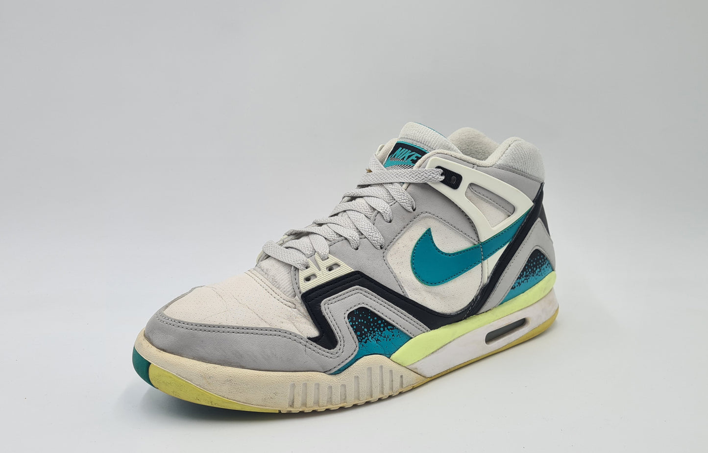 2014 Nike Air Tech Challenge II 'Turbo Green' Agassi UK 8.5 / EUR 43