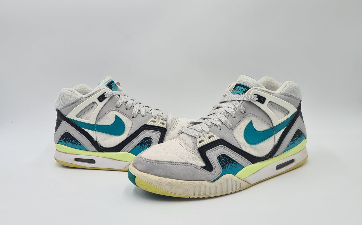 2014 Nike Air Tech Challenge II 'Turbo Green' Agassi UK 8.5 / EUR 43