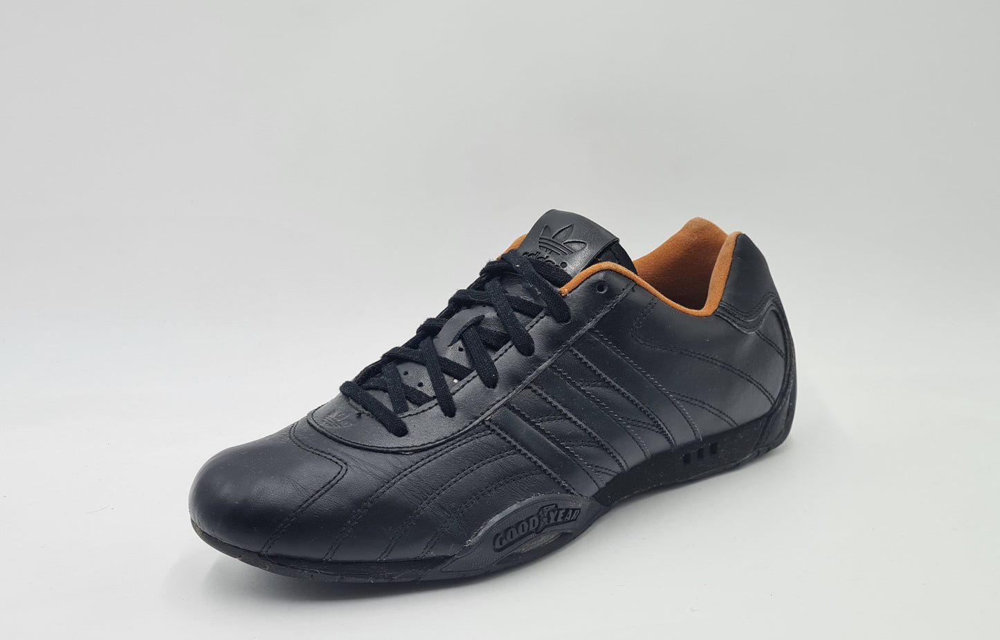 *VGC* 2012 Adidas Adi Racer Low Good Year black orange UK 9 / EUR 43 1/3