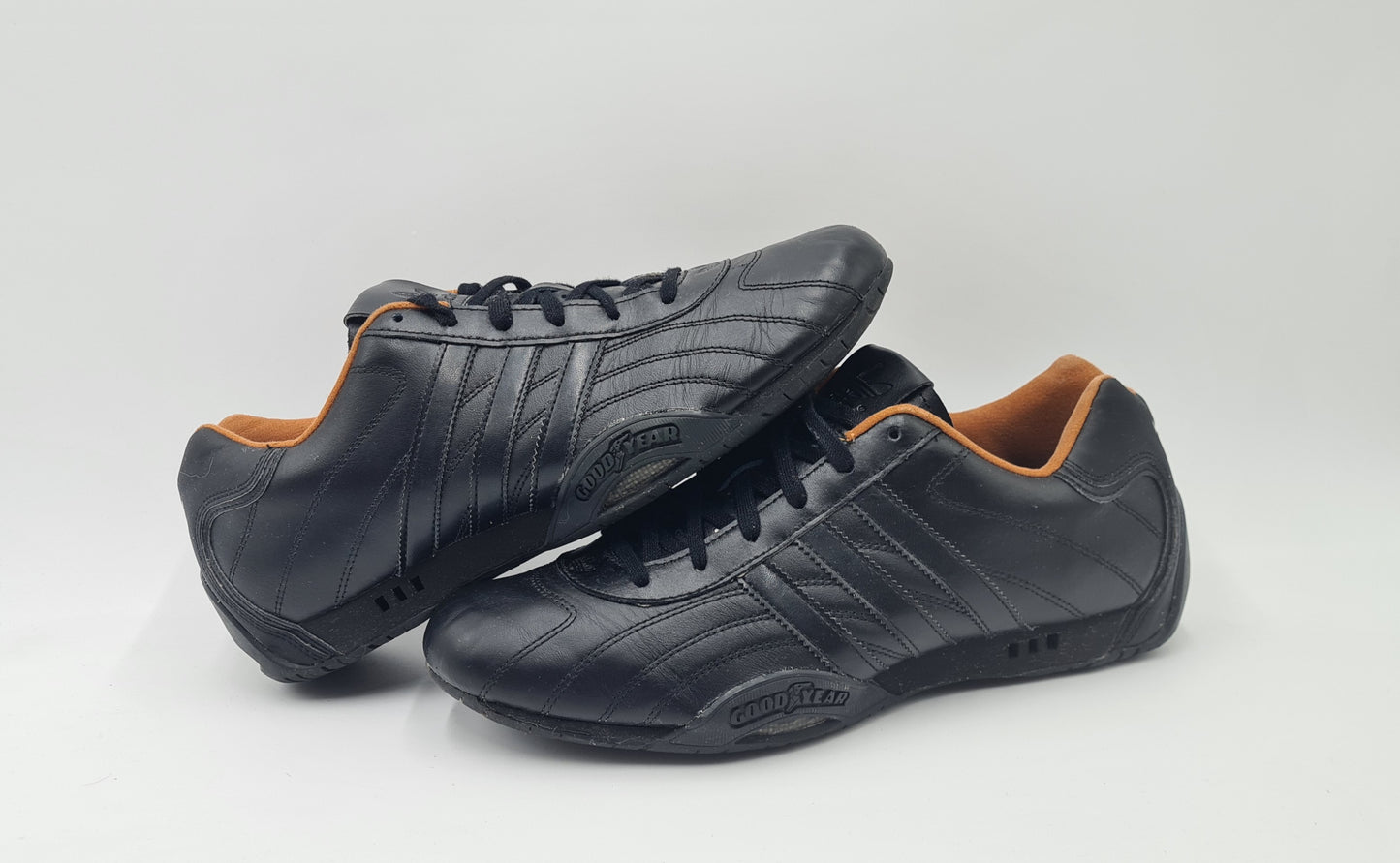 *VGC* 2012 Adidas Adi Racer Low Good Year black orange UK 9 / EUR 43 1/3
