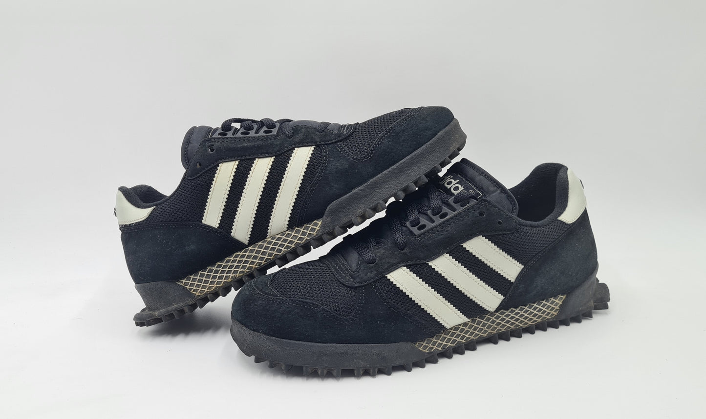 *Good condition* 1998 Adidas Marathon TR Black UK 9 / EUR 43 1/3