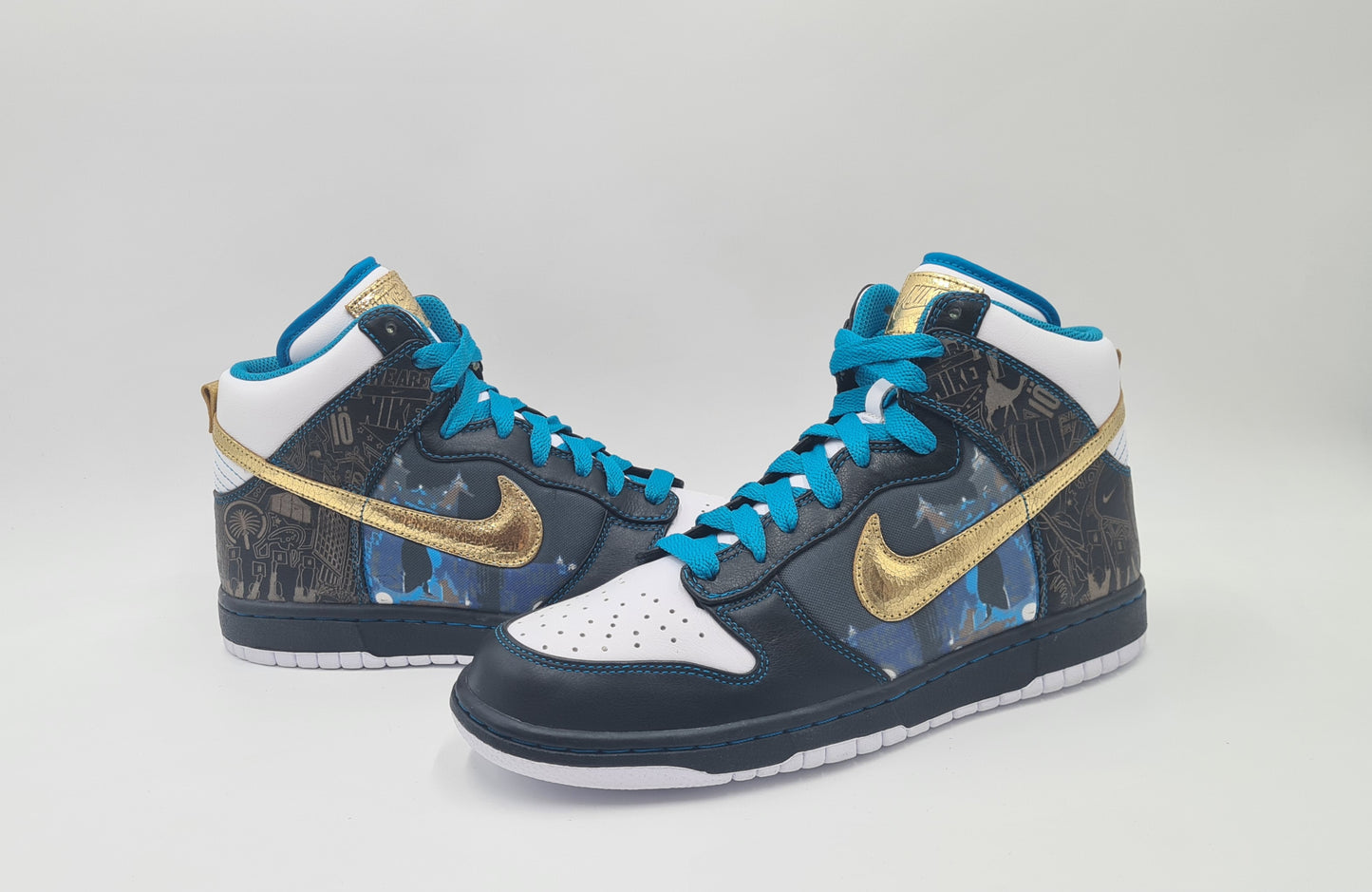 *NEU* 2010 Nike Dunk High Dubai Gr. UK 9,5 / EUR 44,5