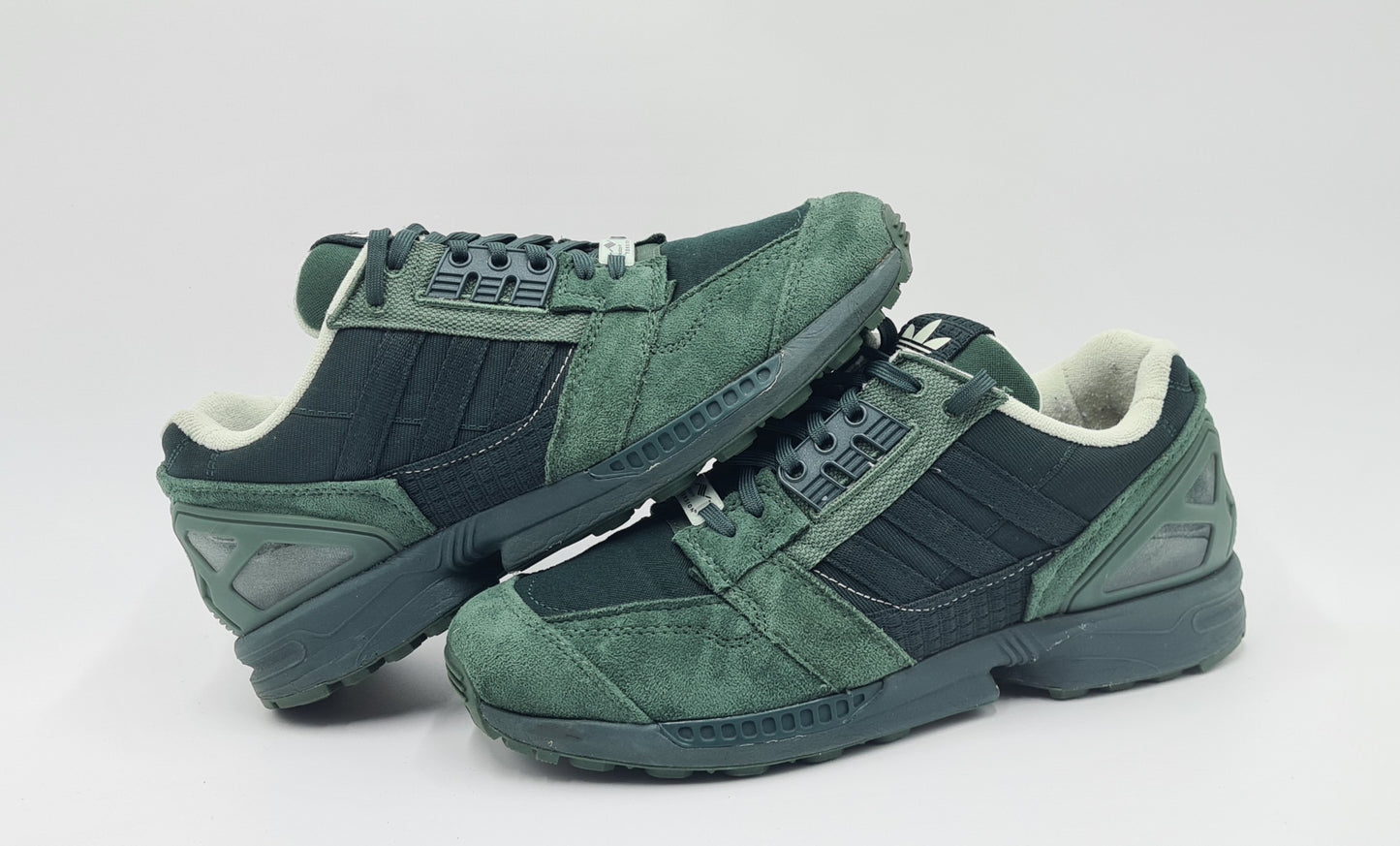 *Good condition* 2022 Adidas ZX 8000 Parley 'Shadow Green' UK 7.5 / EUR 41 1/3