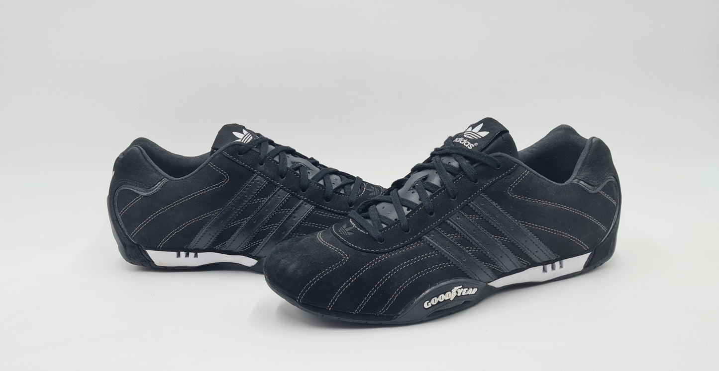 *Wie Neu* 2014 Adidas Adi Racer Low Good Year Schwarz Gr. UK 9 / EUR 43 1/3