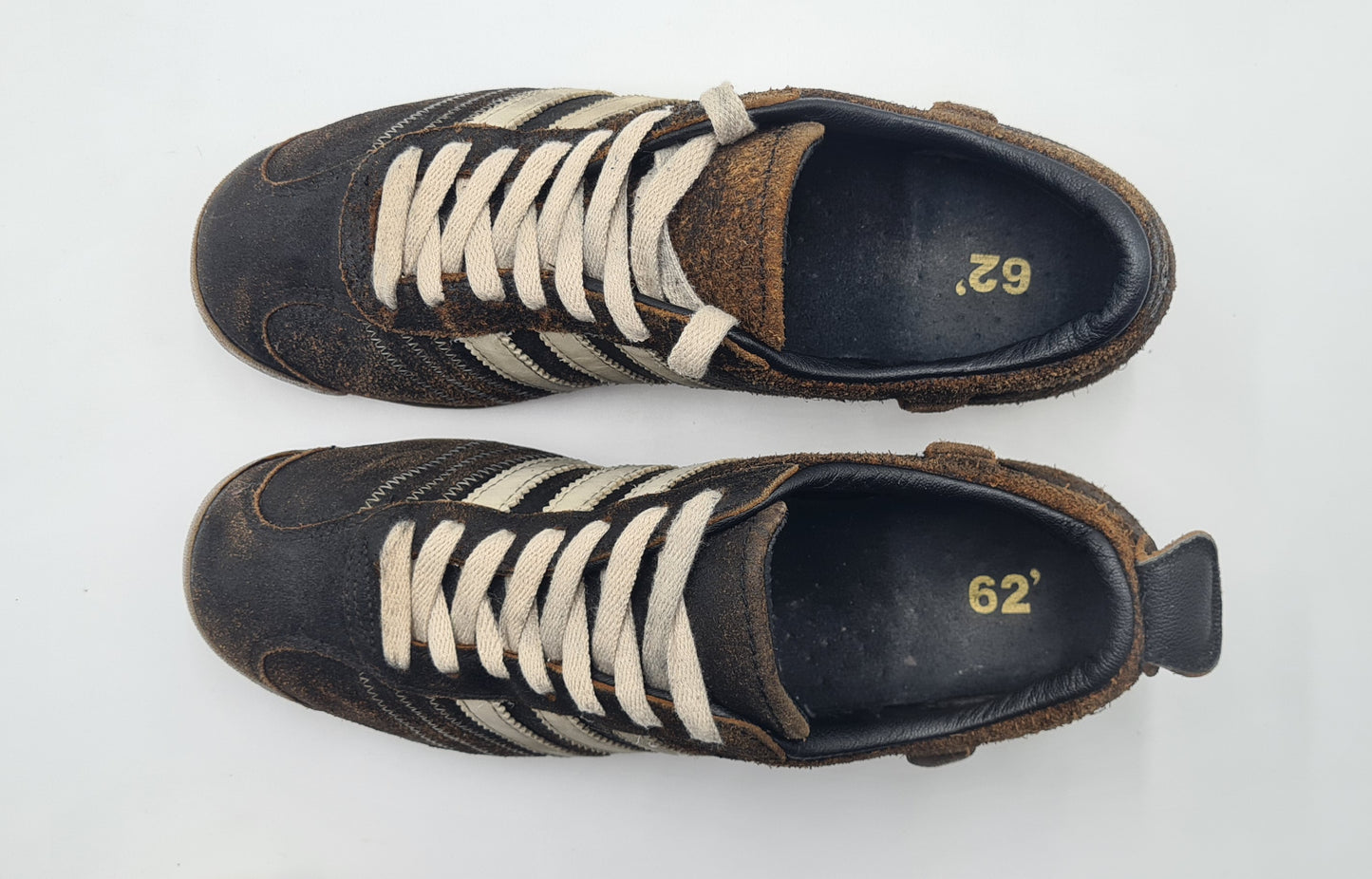 Vintage 2011 Adidas Chile 62 Retro Brown UK 8 / EUR 42