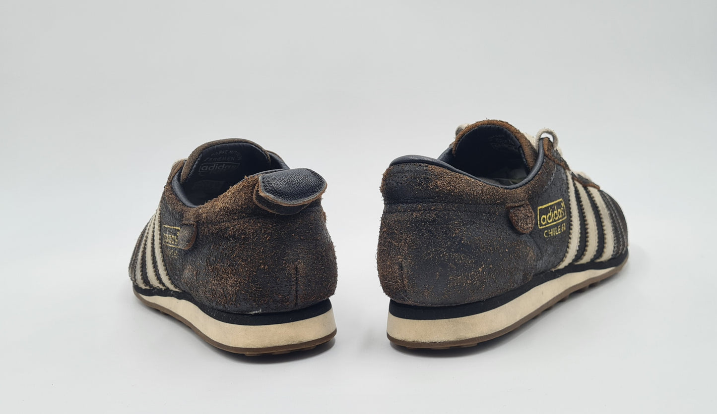Vintage 2011 Adidas Chile 62 Retro Brown UK 8 / EUR 42