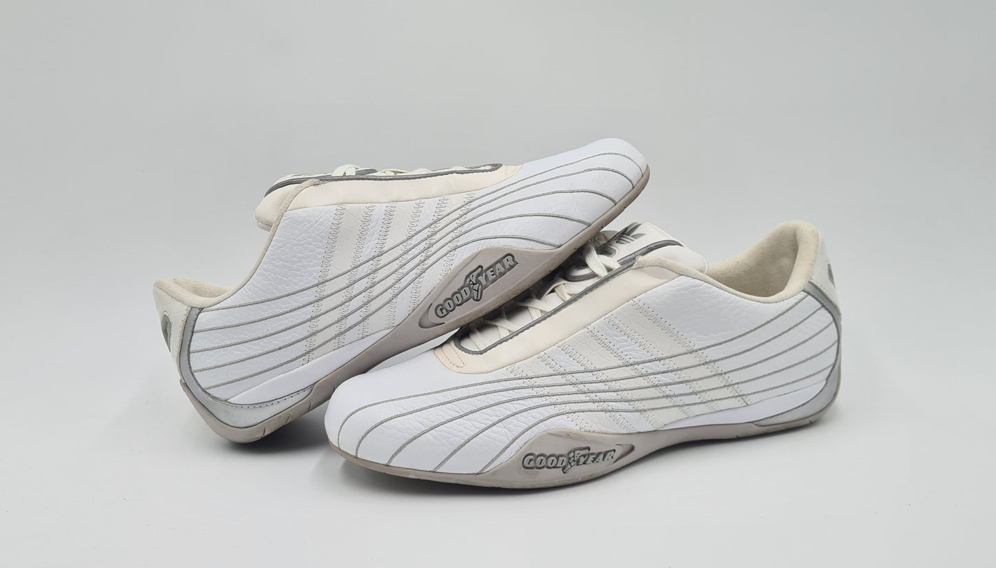 *VGC* 2007 Adidas Goodyear Goodyear Race FS White UK 7 / EUR 40 2/3