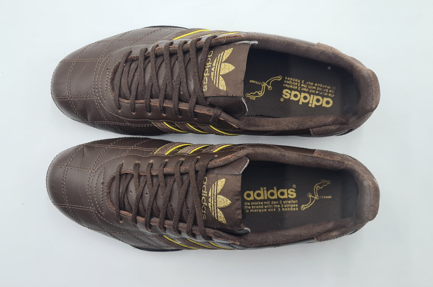 *LIKE NEW* 2004 Adidas Adi Racer Low Good Year Brown UK 8 / EUR 42