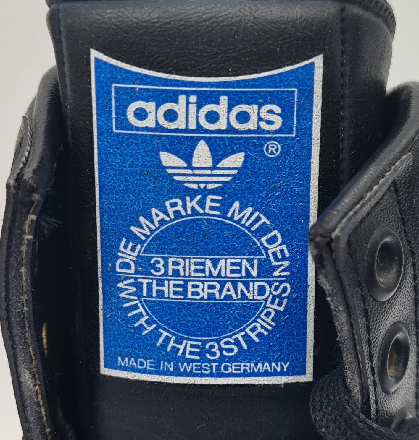 *WIE NEU* Vintage 1980er Adidas F+S Fallschirmspringen UK 6,5 / EUR 40