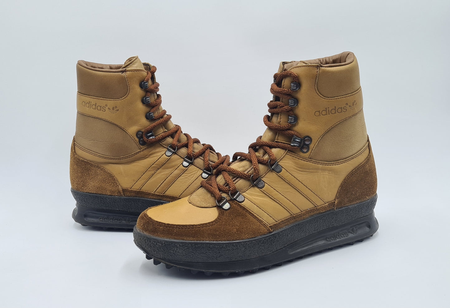 *TOP* Vintage 1980er Adidas Trekking Boots UK 9,5 / EUR 44