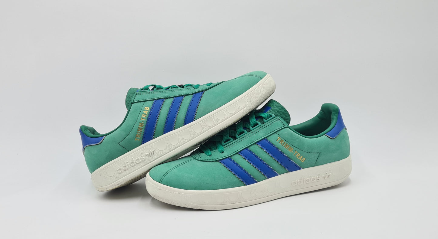 *Good condition* 2019 Adidas Trimm Trab Retro Green UK 7.5 / EUR 41 1/3