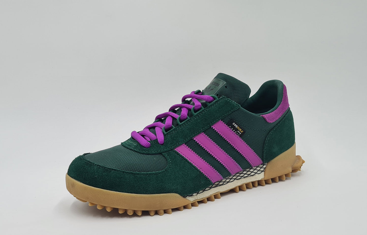 *TOP* 2023 Adidas Marathon TR Cordura Green / Purple UK 10 / EUR 44 2/3