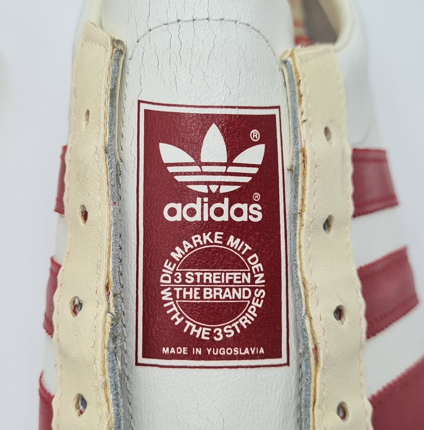 *NEW* Vintage 1970s Adidas Vienna Yugoslavia UK 6 / EUR 39 1/3