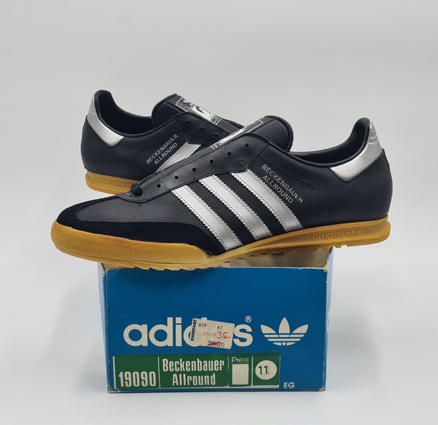 *NEW* Vintage 1980s Adidas Beckenbauer Allround UK 11 / EUR 46