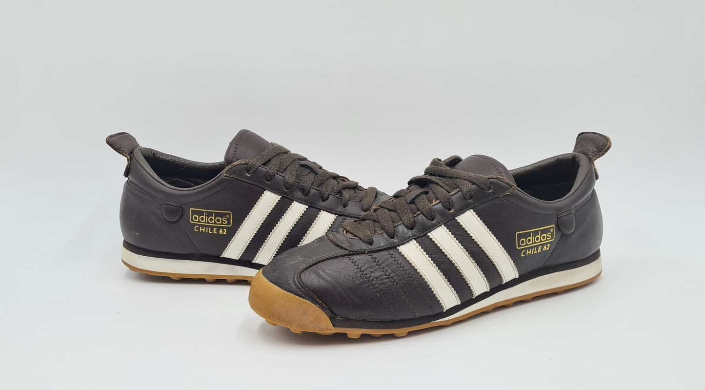 *TOP* Vintage 2007 Adidas Chile 62 Braun UK 9,5 / EUR 44
