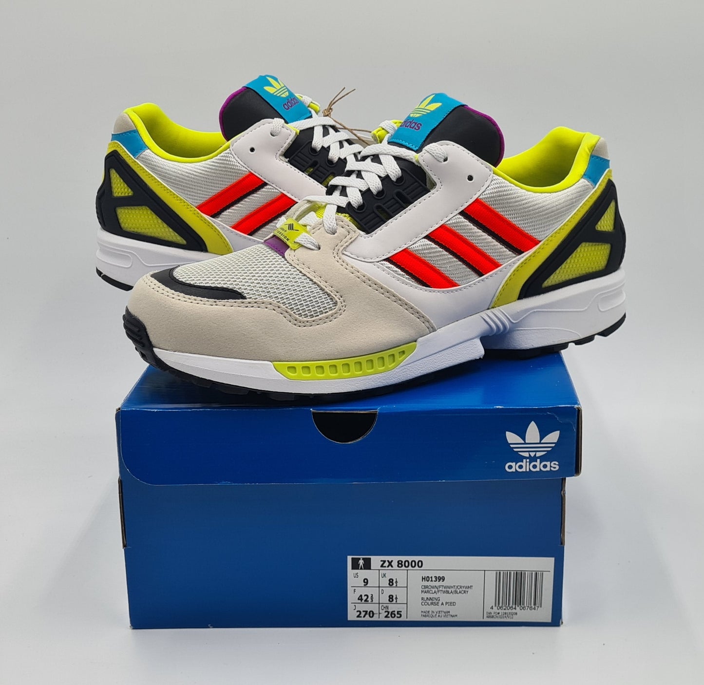 *NEU* 2021 Adidas ZX 8000 Clear Brown | H01399 | Gr. UK 8,5 / EUR 42 2/3