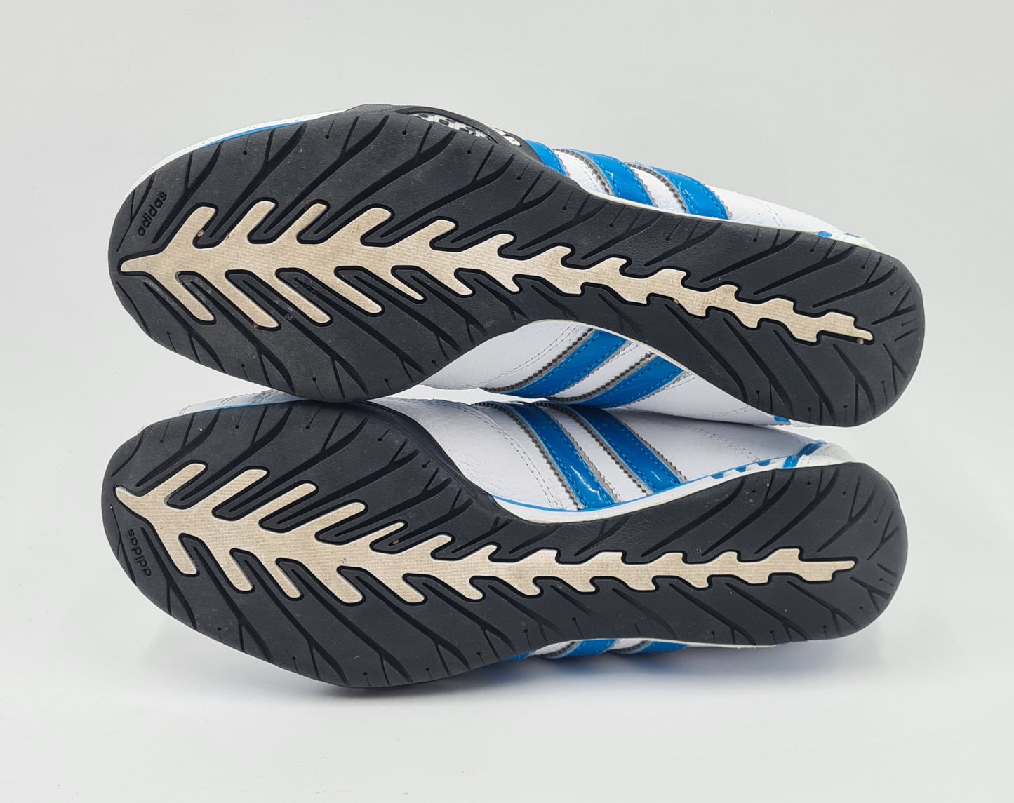 *LIKE NEW* 2014 Adidas Adi Racer Low M Good Year White Blue UK 7.5 / EUR 41 1/3