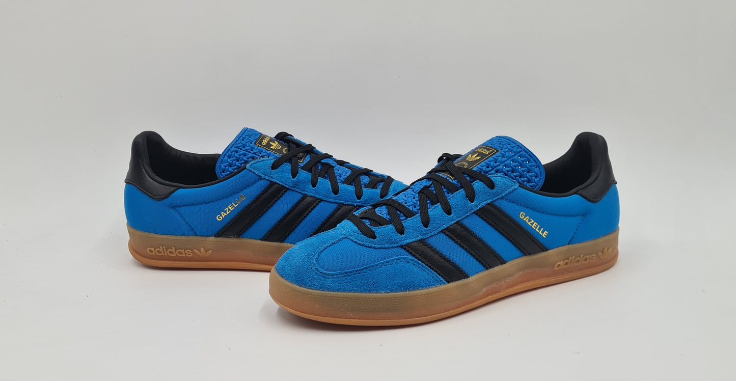 *TOP* 2023 Adidas Gazelle Indoor blau Gr. UK 7 / EUR 40 2/3