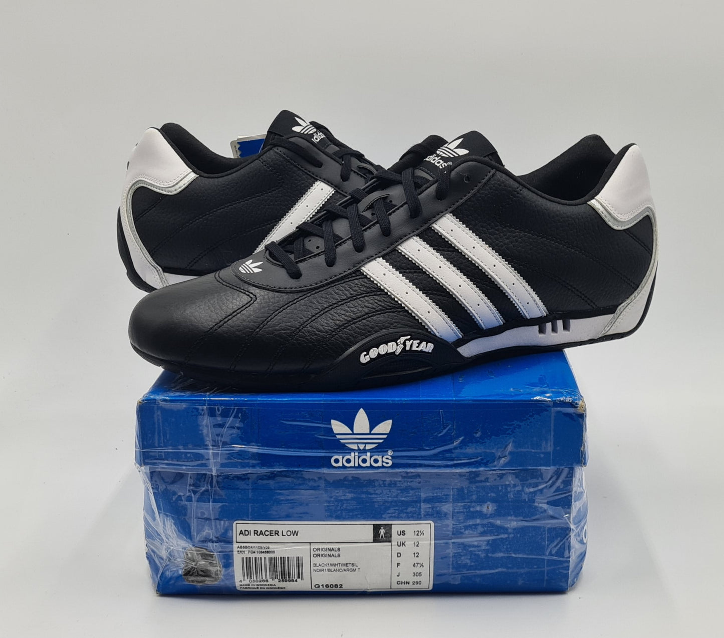 *NEW* 2011 Adidas Adi Racer Low Good Year Black UK 12 / EUR 47 1/3