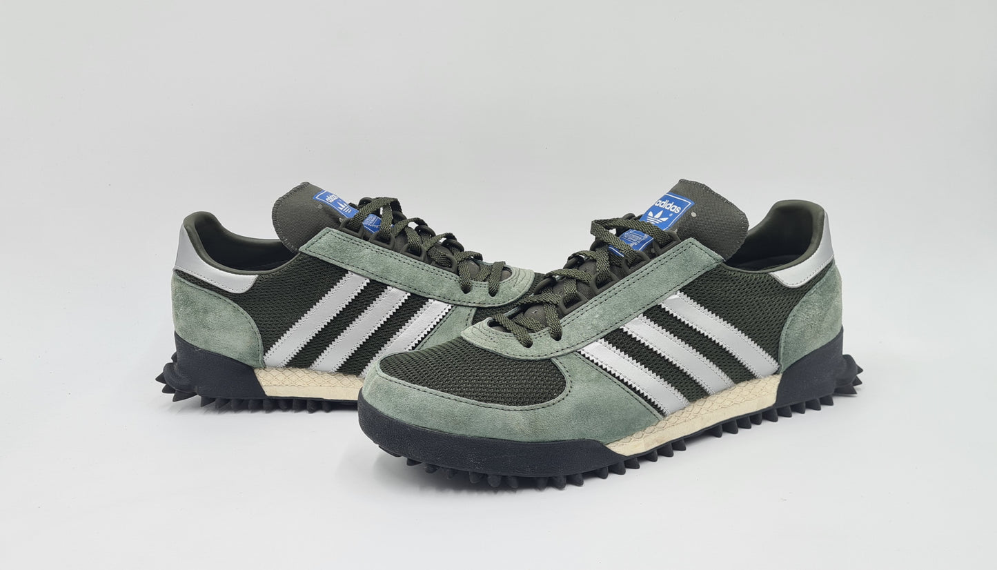 *TOP* 2017 Adidas Marathon TR 'Base Green' Oliv UK 9,5 / EUR 44