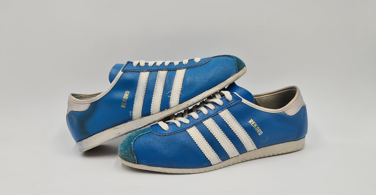 Vintage 1970s Adidas Rekord UK 9 - 9.5 / EUR 43 1/3 - 44