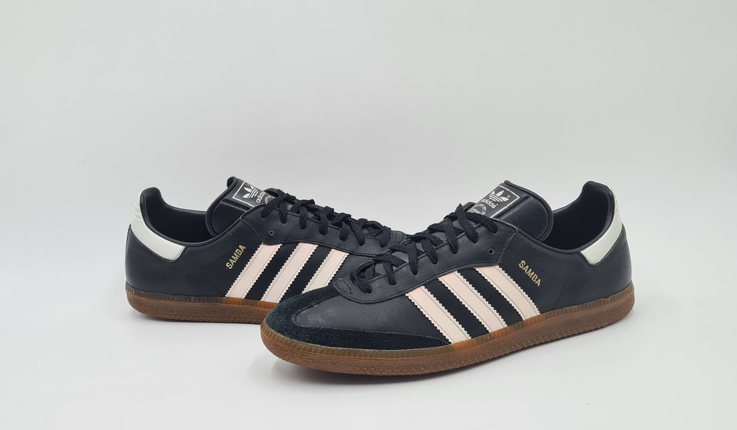 *WIE NEU* Vintage 1980er Adidas Samba Made in West Germany UK 9,5 / EUR 44
