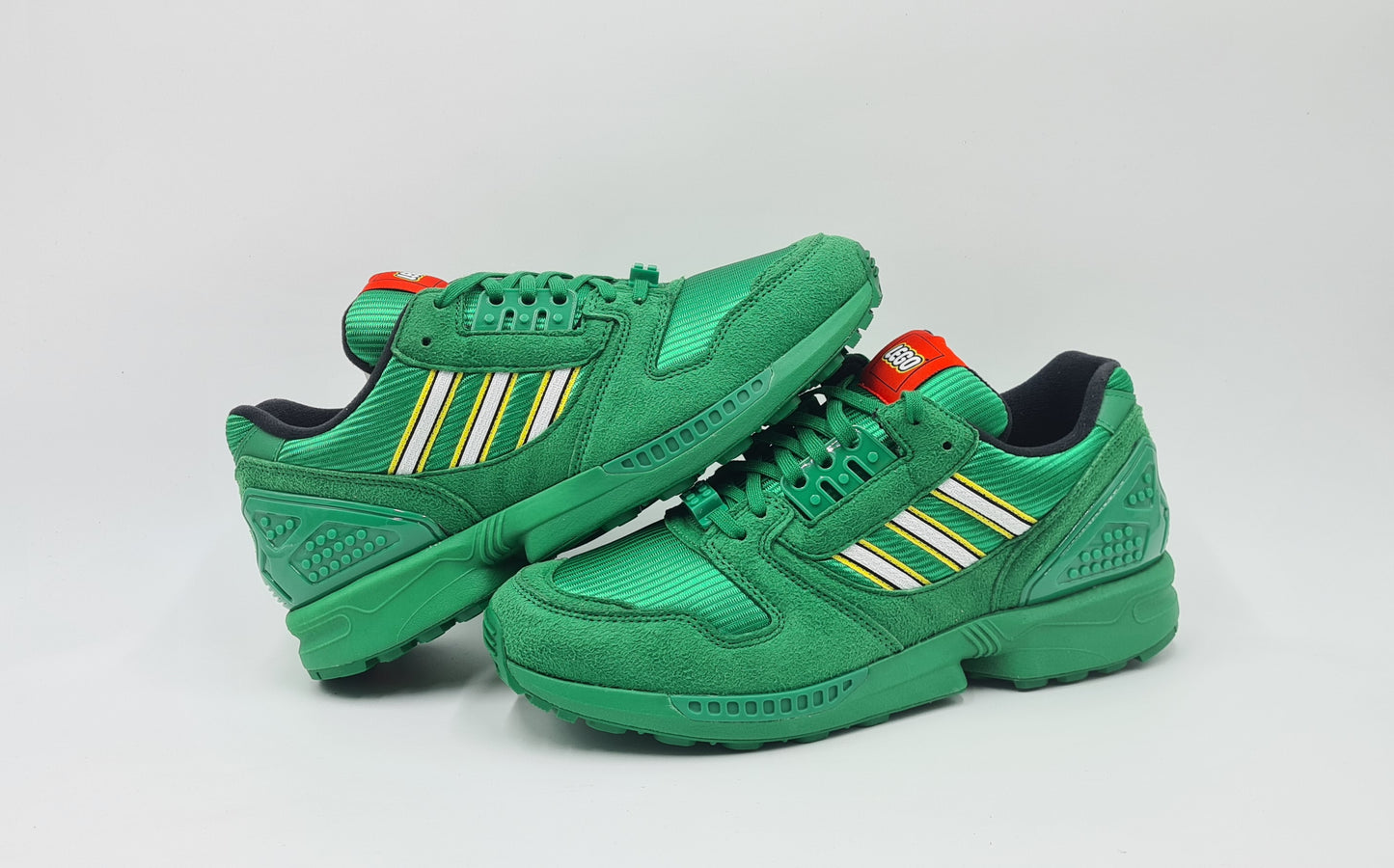 *NEW* 2020 Adidas ZX 8000 Lego Green UK 8.5 / EUR 42 2/3
