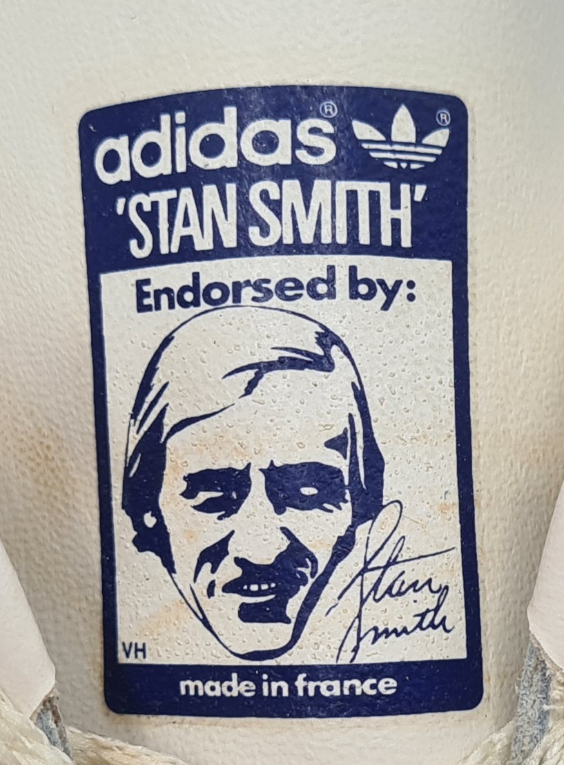 *TOP* Vintage 1980er Adidas Stan Smith Made in France UK 10 / EUR 44 2/3