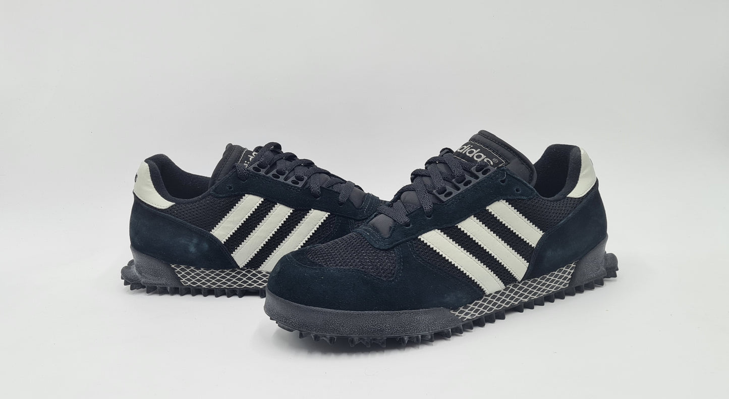 *NEU* 2003 Adidas Marathon TR Schwarz UK 9 / EUR 43 1/3