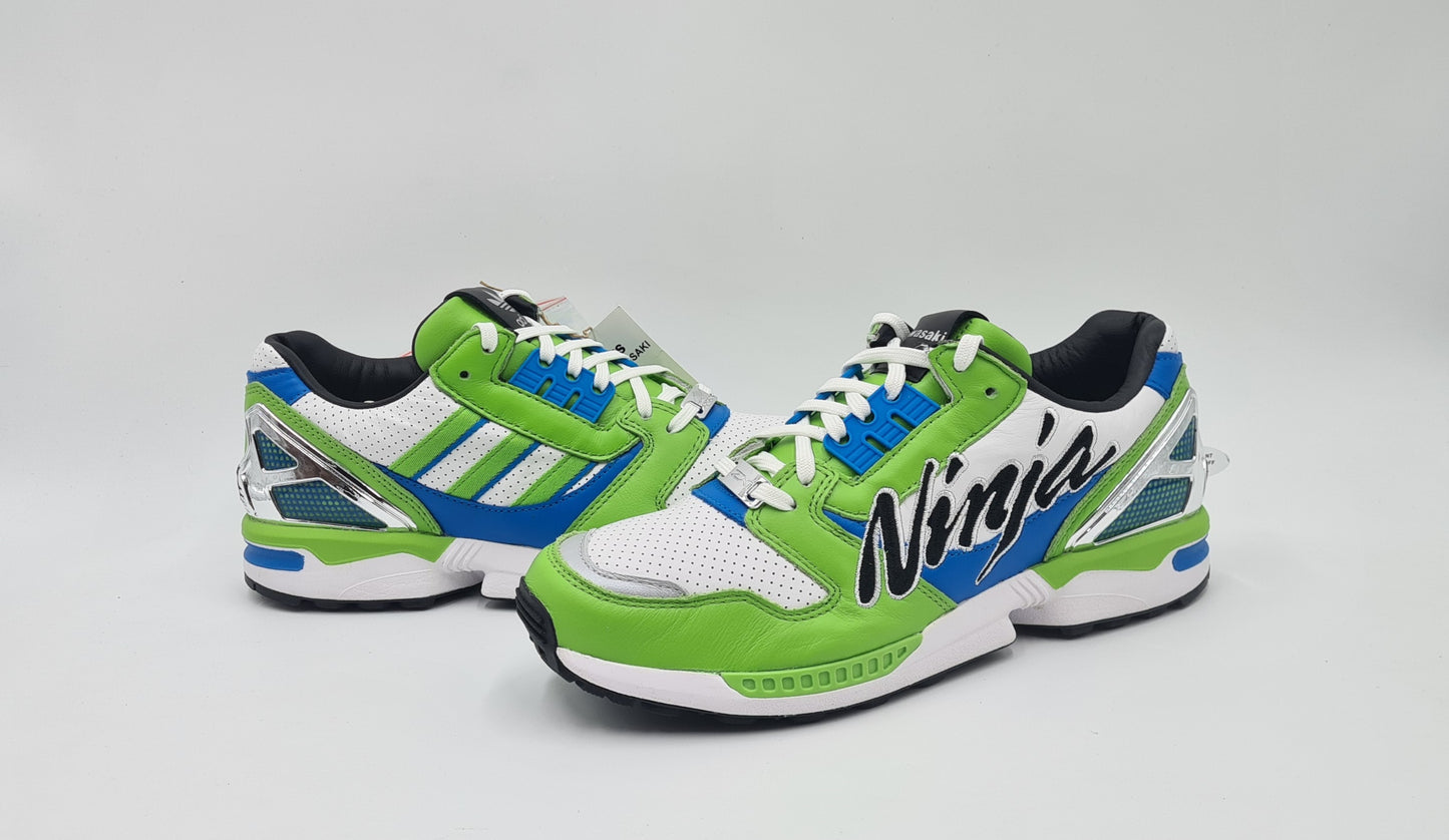 *NEU* 2021 Adidas ZX 8000 Kawasaki Ninja Gr. UK 9 / EUR 43 1/3