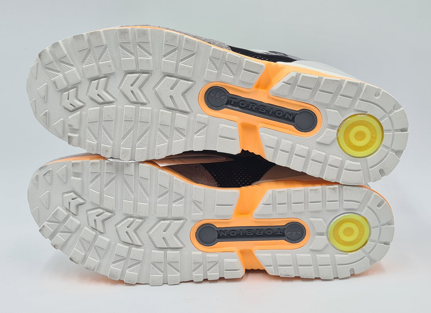 *NEW* 2021 Adidas ZX 10000 C Gray Acid Orange UK 10 / EUR 44 2/3 #2