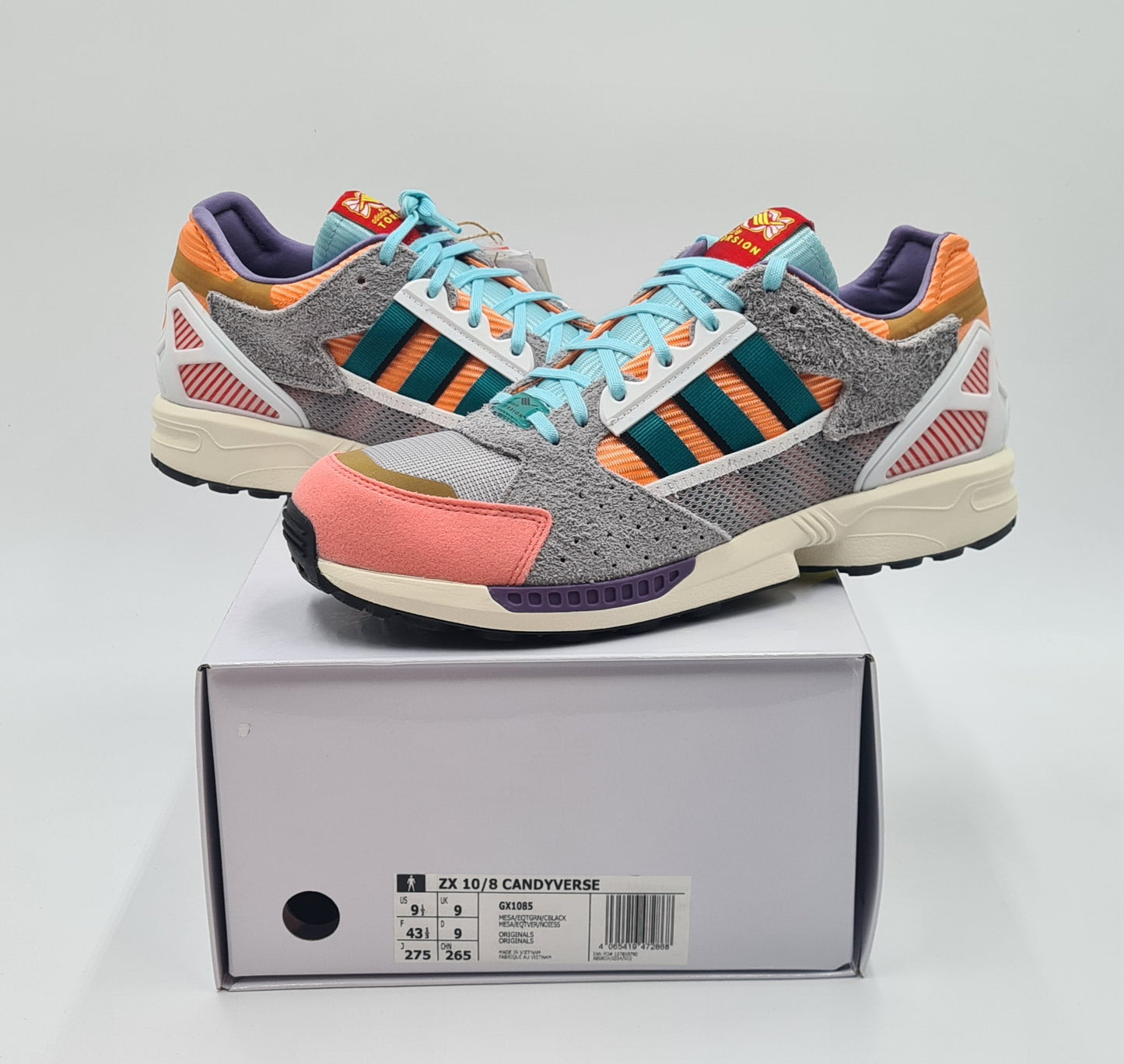 *NEW* 2021 Adidas ZX 10/8 'Candyverse' UK 9 / EUR 43 1/3